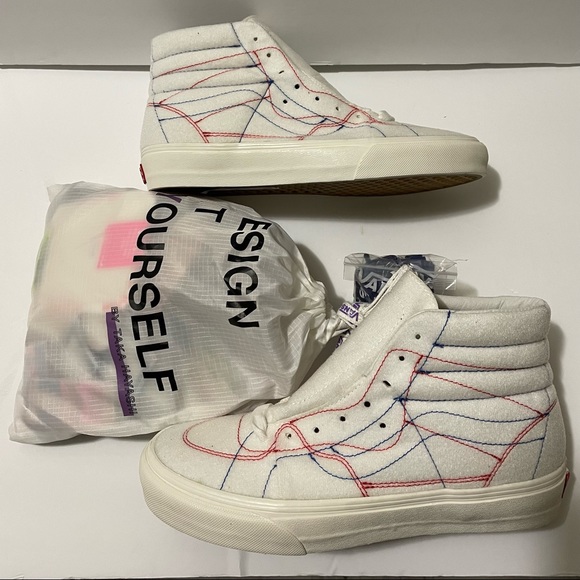 VANS VAULT X BY TAKA HAYASHI “DESIGN IT YOURSELF” M8/W9.5 - Picture 2 of 9